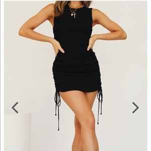 Verge Girl Beauty Game Drawstring Dress